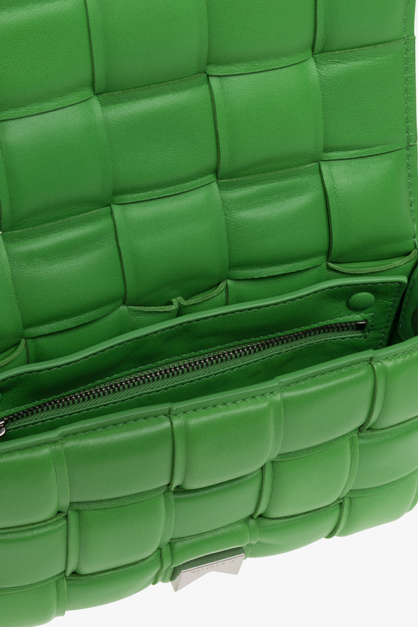 BOTTEGA VENETA CASSETTE MINI HANDBAG - Green 'Padded